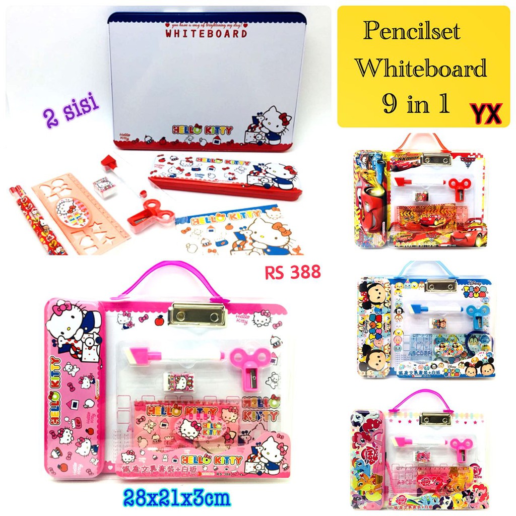 

MAINAN EDUKASI EDUKATIF ANAK SET PENCIL CASE WHITE BOARD PACKING BAG