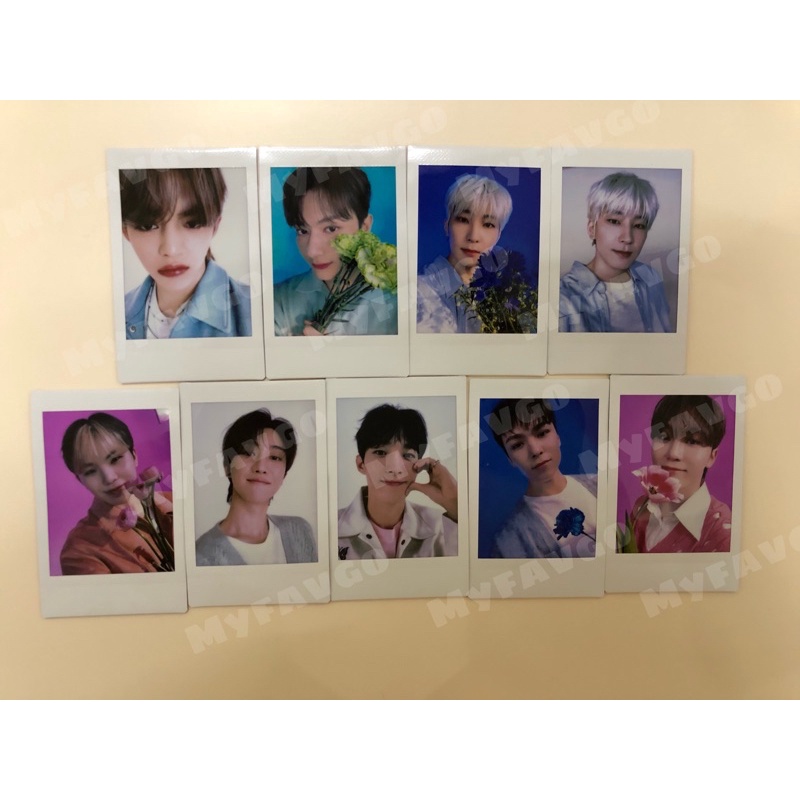 Seventeen Instant Photocard Cheki Instax Hanabi