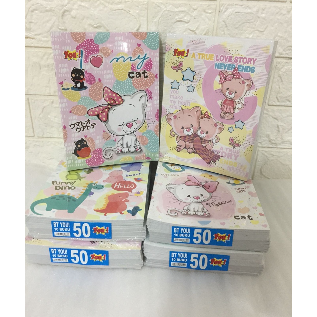 [ Grosir ATK ] Buku Tulis You 50 lembar