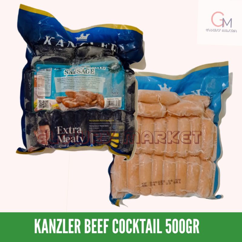 

KANZLER BEEF COCKTAIL 500GRAM SOSIS SAPI COCKTAIL SOSIS KENZLER