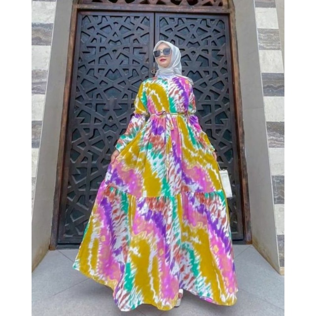 GAMIS PELANGI BY EXTU