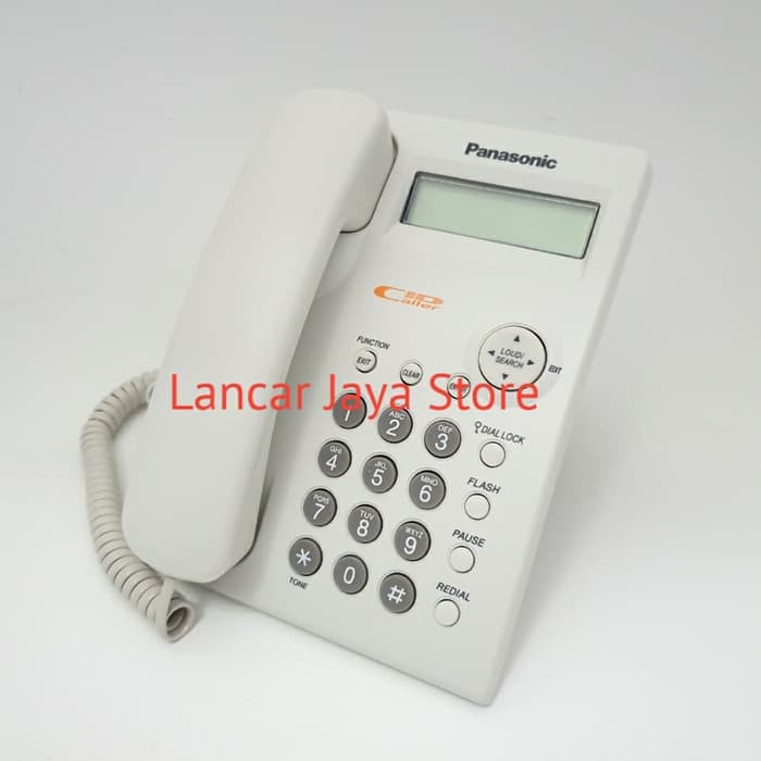 Telepon Meja Kantor /Telpon Rumah Panasonic KX-TSC11 (Putih)