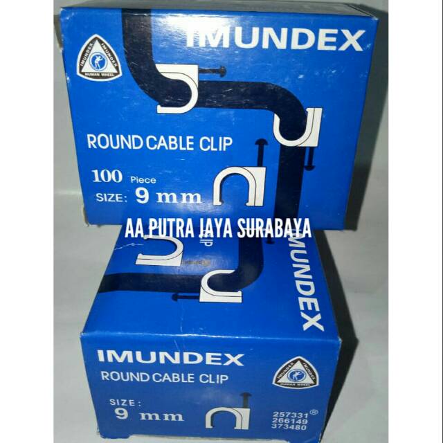 Klem kabel IMUNDEX 9 mm