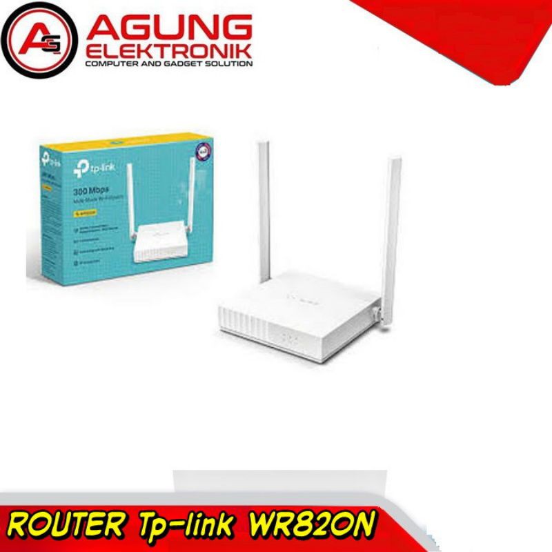 ROUTER N WIRELESS TP-LINK WR820N 300Mbps MURAH