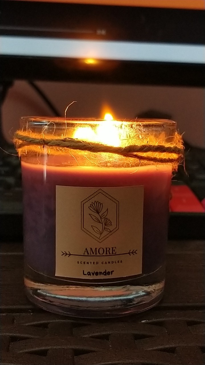 Premium Scented Candle - Lilin Aromatherapy Vegetable Natural Wax Kelapa Sawit 50gr Aromaterapi