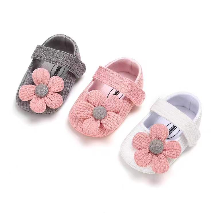 HIPPO LAND sepatu prewalker KNIT ROSE sepatu anak bayi import 253