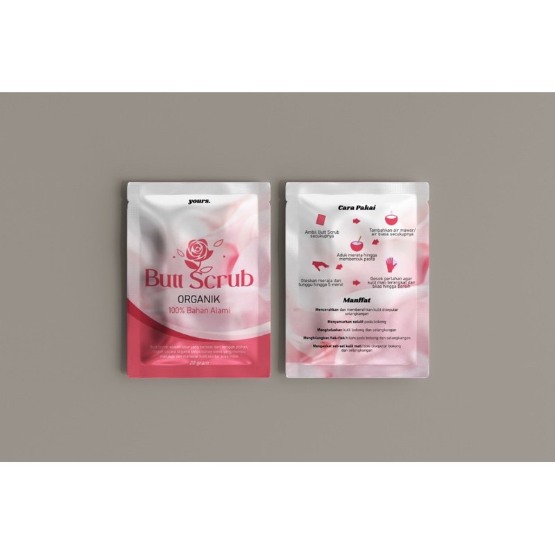 pemutih bokong/lulur bokong