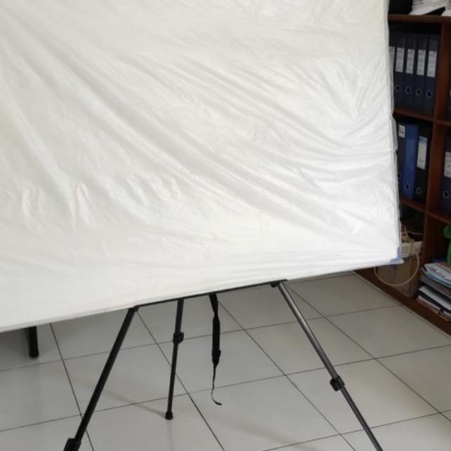 

POTONG HARGA Stand Whiteboard Papan Tulis Standing Tripod Papan Tulis Whiteboard #