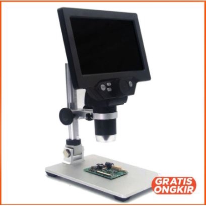 Mikroskop Digital 12MP 1200X Monitor Metal Stand - G1200