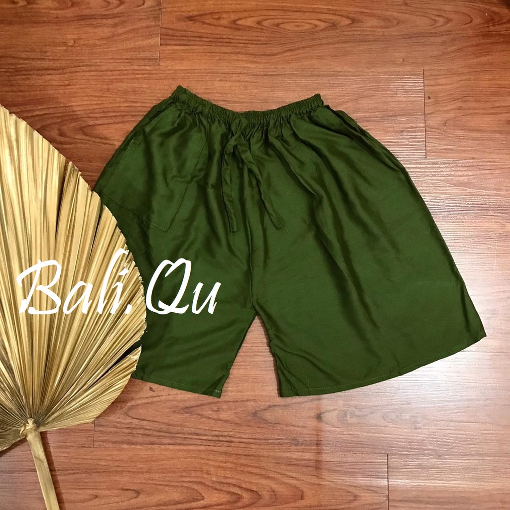 Celana Pendek Polos Jumbo Bali-ARMY