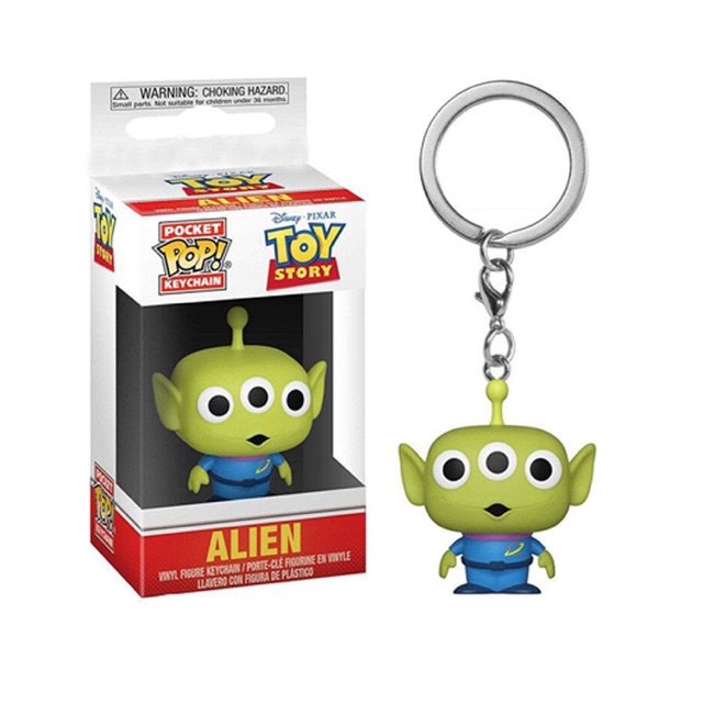 MYCOLLECTIONSID FUNKO POCKET POP KEYCHAIN GANTUNGAN KUNCI TOY STORY ALIEN