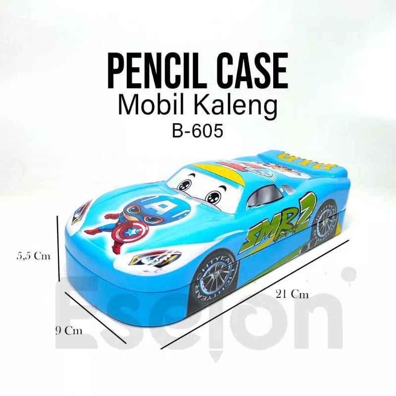 TEMPAT PENSIL KARAKTER MOBIL / TEPAK PENSIL MOBIL / TEMPAT PENSIL MOBIL