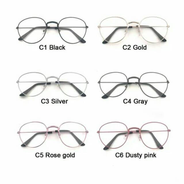 Kacamata Wanita Oval New Fashion Sungglasses