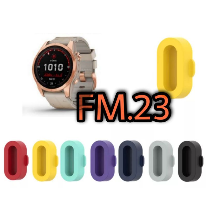 ANTI DUST DEBU AIR PORT CHARGING PORT COVER GARMIN FENIX 8 E 7S 7 6 5 FORERUNNER INSTINCT VIVOACTIVE