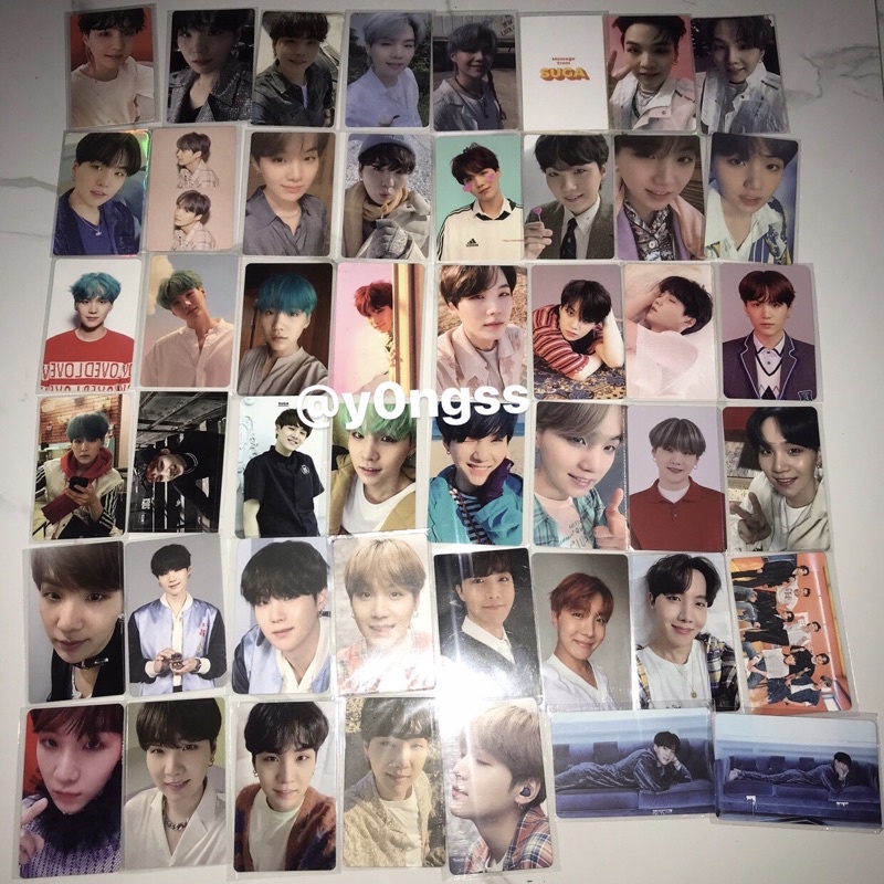 WTS BTS PHOTOCARD PC OFFICIAL SUGA YOONGI JUNGKOOK TAEHYUNG JIMIN RM JHOPE JIN