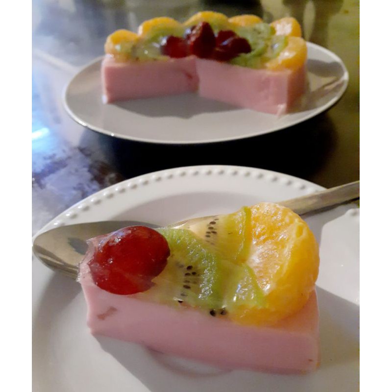 

fruit puding/puding bandung loyang ukuran 20