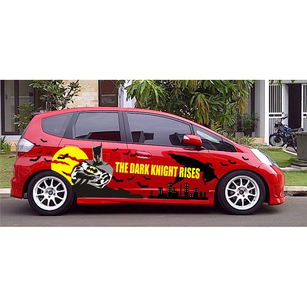 Stiker Honda Jazz Merah Batman TERLARIS