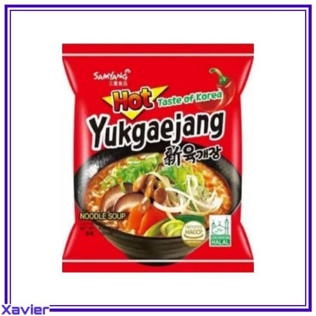 

Samyang Yukgaejang Mushroom Flavor Ramen 120g