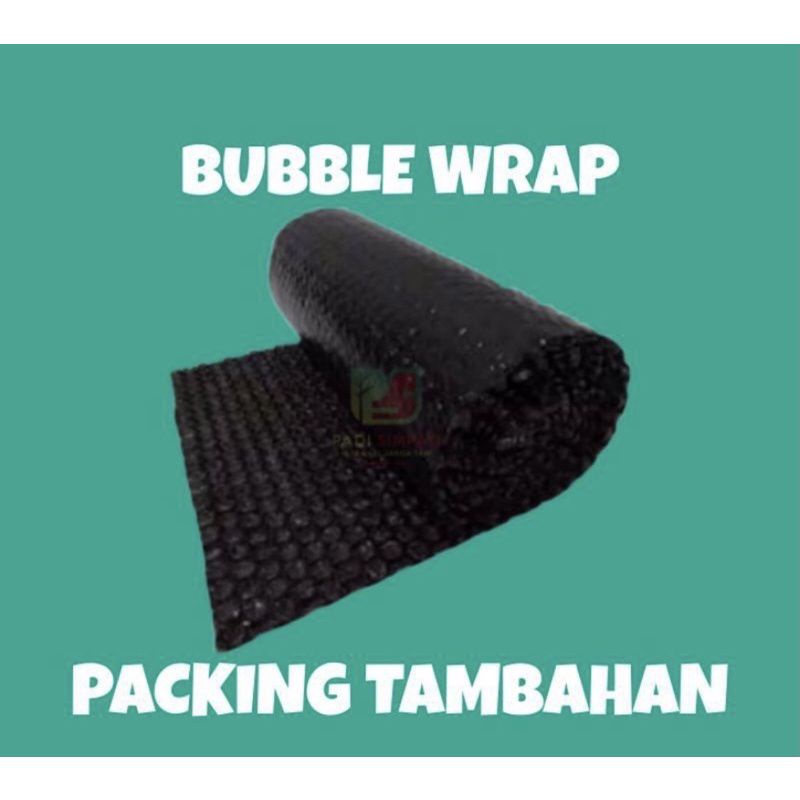 

buble wrap untuk tambahan packing