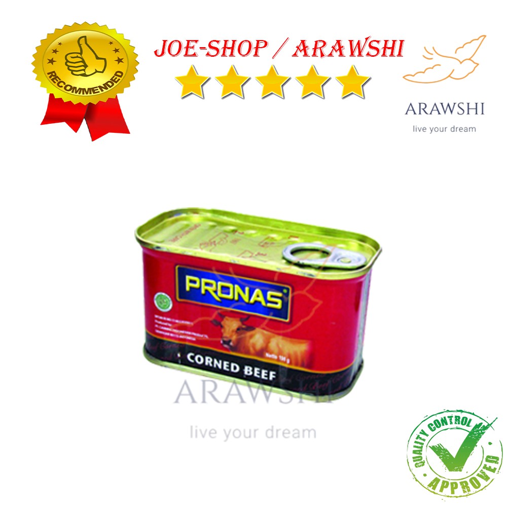 

corned pronas cornet beef 198 gr kornet sapi