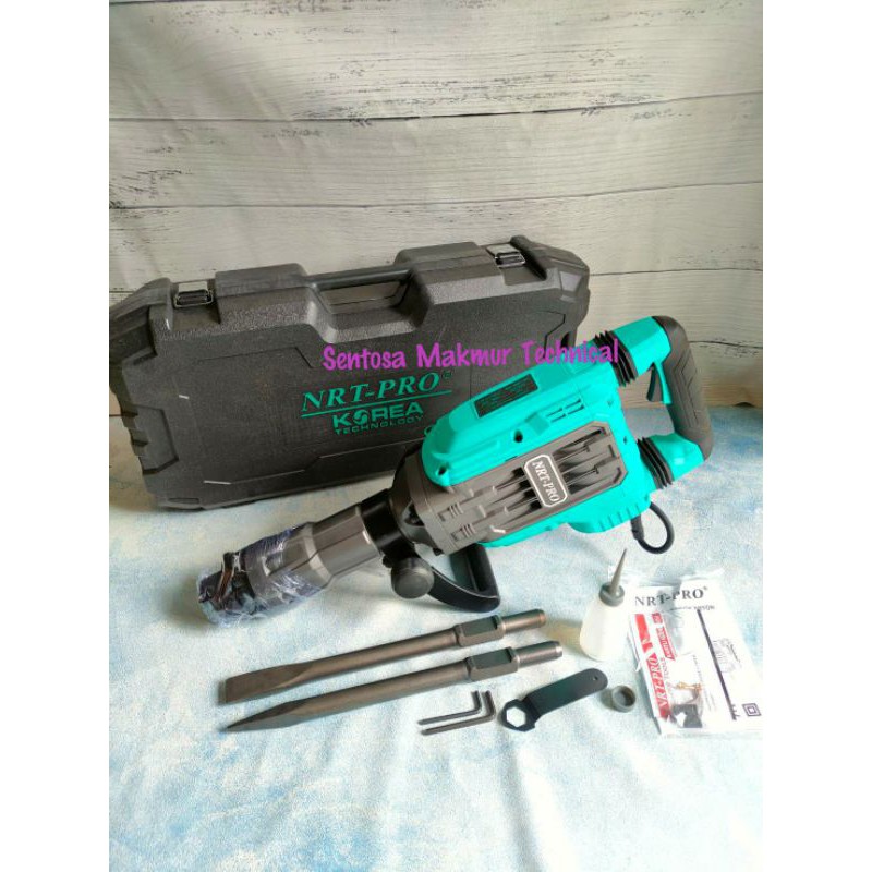 NRT PRO PH 80 HD Demolition Jack Hammer Breaker Bobok Beton Aspal PH80