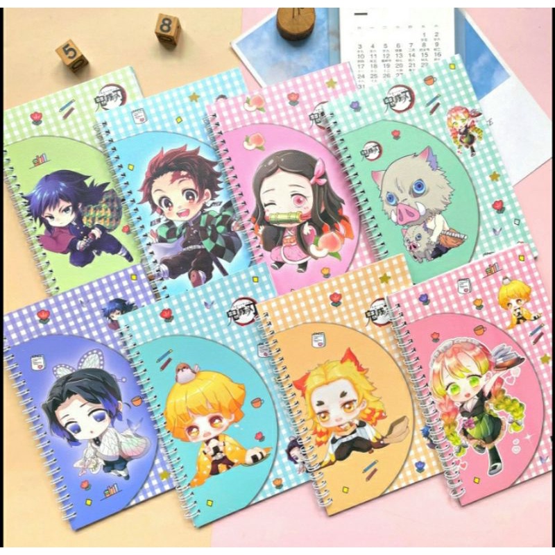 

Note Book/Buku catatan/anime kimetsu no yaiba