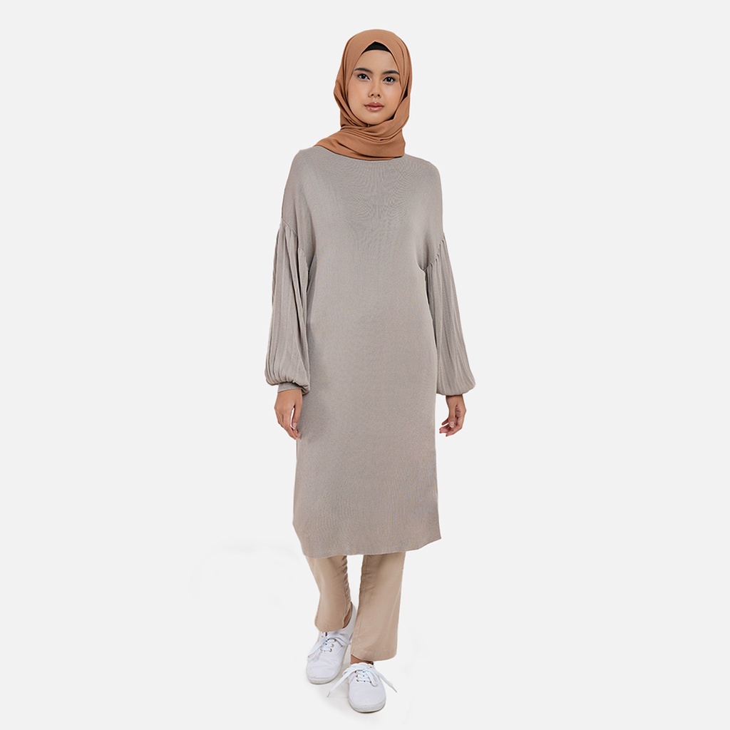 Aeesha Tunik Wanita Lengan Panjang I31000002A Abu