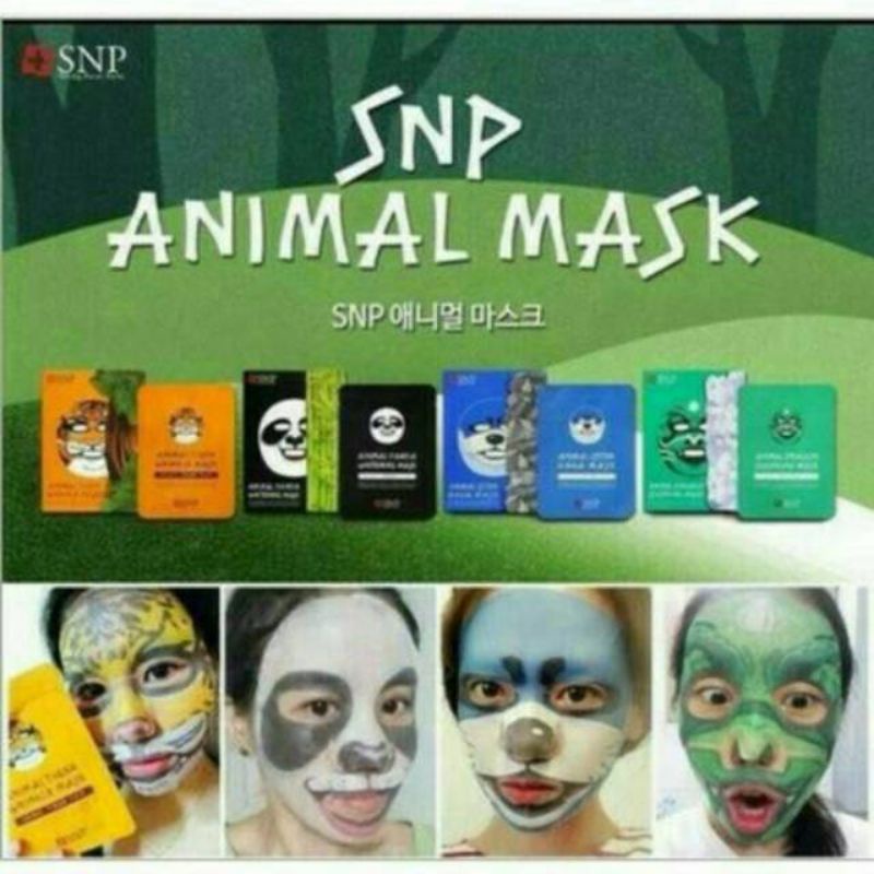 SNP ANIMAL SHEET MASK