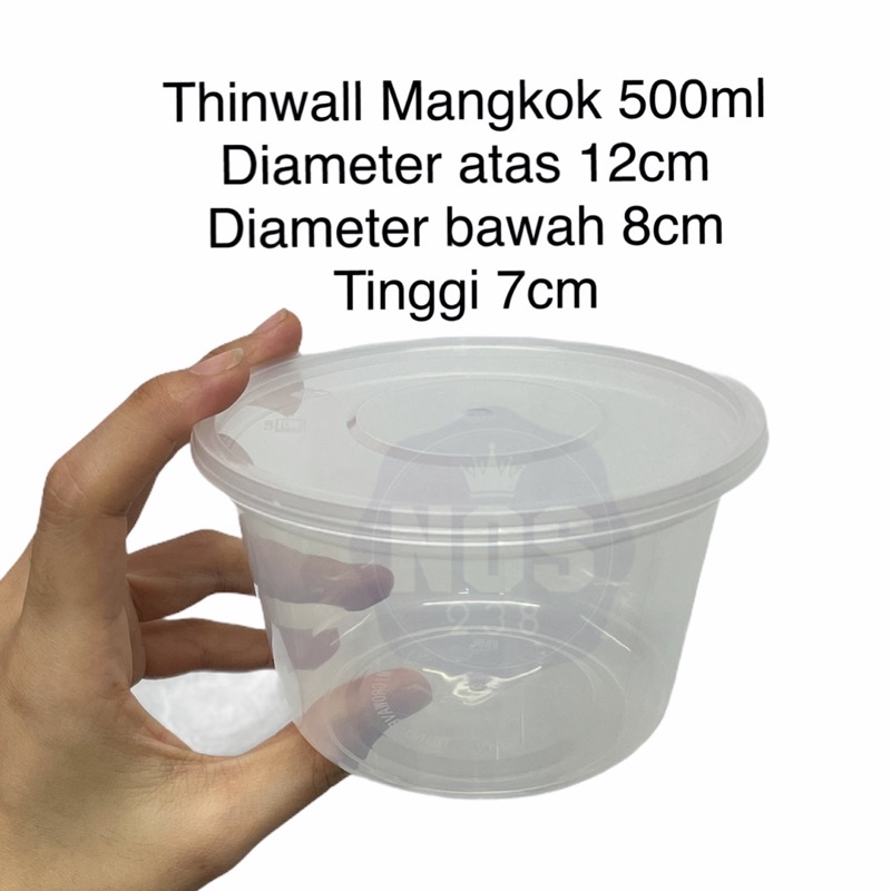 Thinwall Mangkok isi 25set