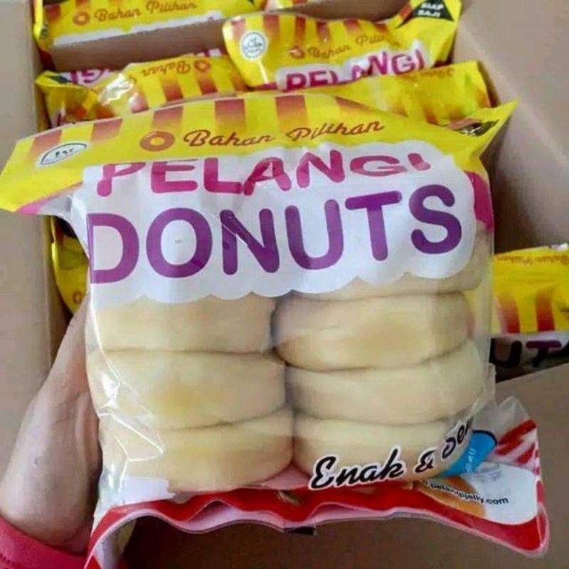 

Pelangi donuts kentang besar isi 10 pcs