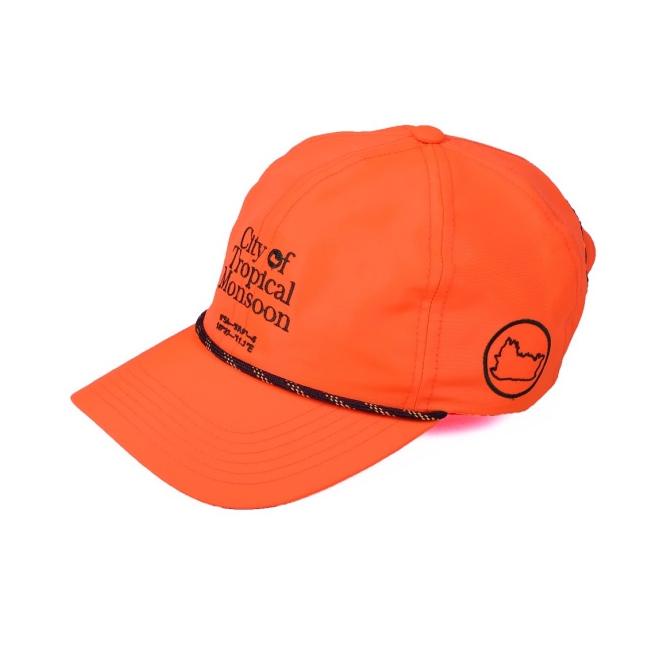 Penjualan Murah UNKL347 Topi Baseball Warna Orange Motif Bordir HTTH