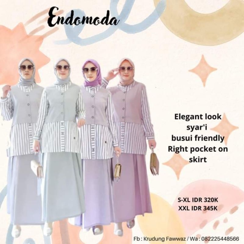 GAMIS SETELAN ENDOMODA ADIBA