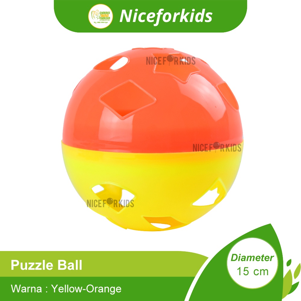 Puzzle Ball / Block Bola Puzzle / Mainan Puzzle Anak