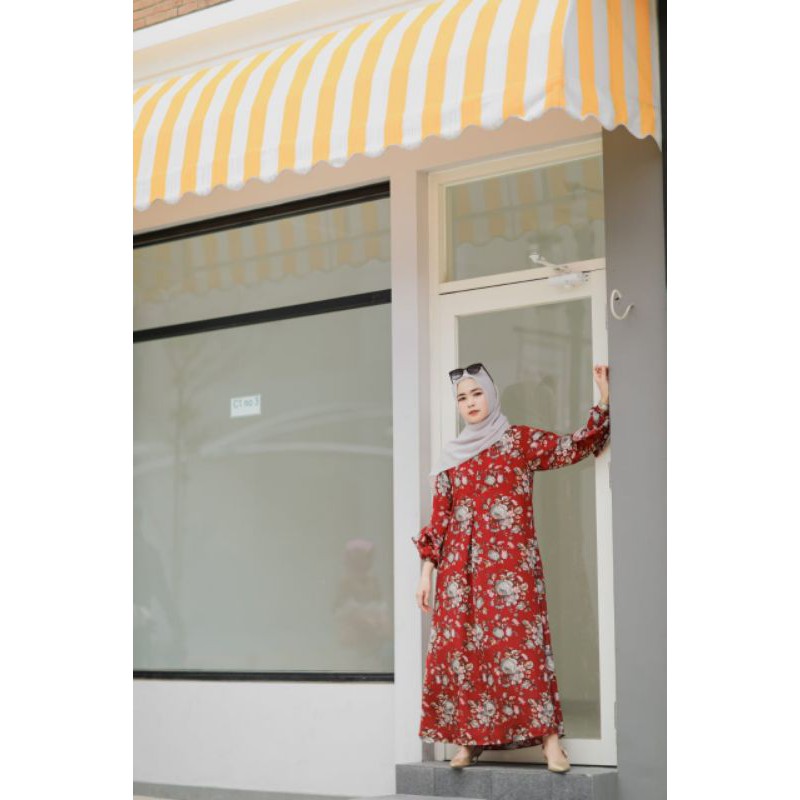 Gamis Yunita Maxi Motif