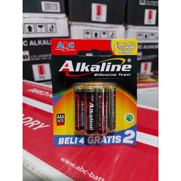 Jual Alkaline Aaa Batre Abc Alkaline A3 Original Baterai Battery