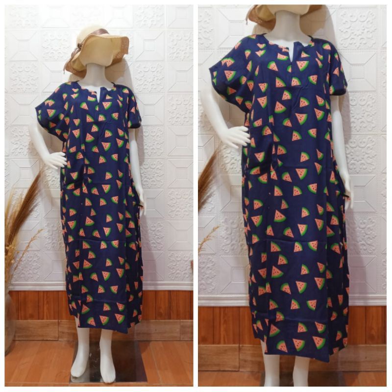 Daster Habel/HISBI Long BUSUI Panjang Semata Kaki Bahan Rayon Premium-Hisbi Busui 43