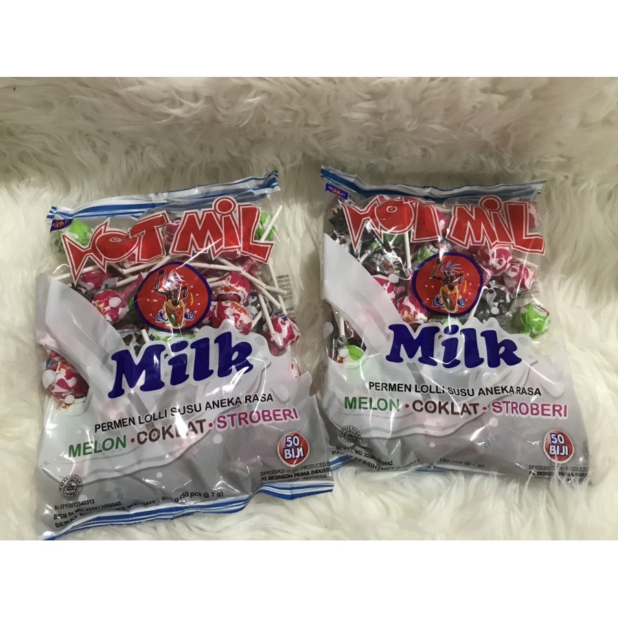 

Permen HotMil Milk 1 Pak isi 50 pcs