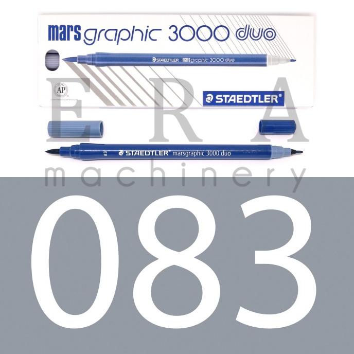 

PERALATAN MENGGAMBAR PENSIL DENIM STAEDTLER MARSGRAPHIC 3000 DUO MARKER ECERAN 81 83 PERALATAN LUKIS