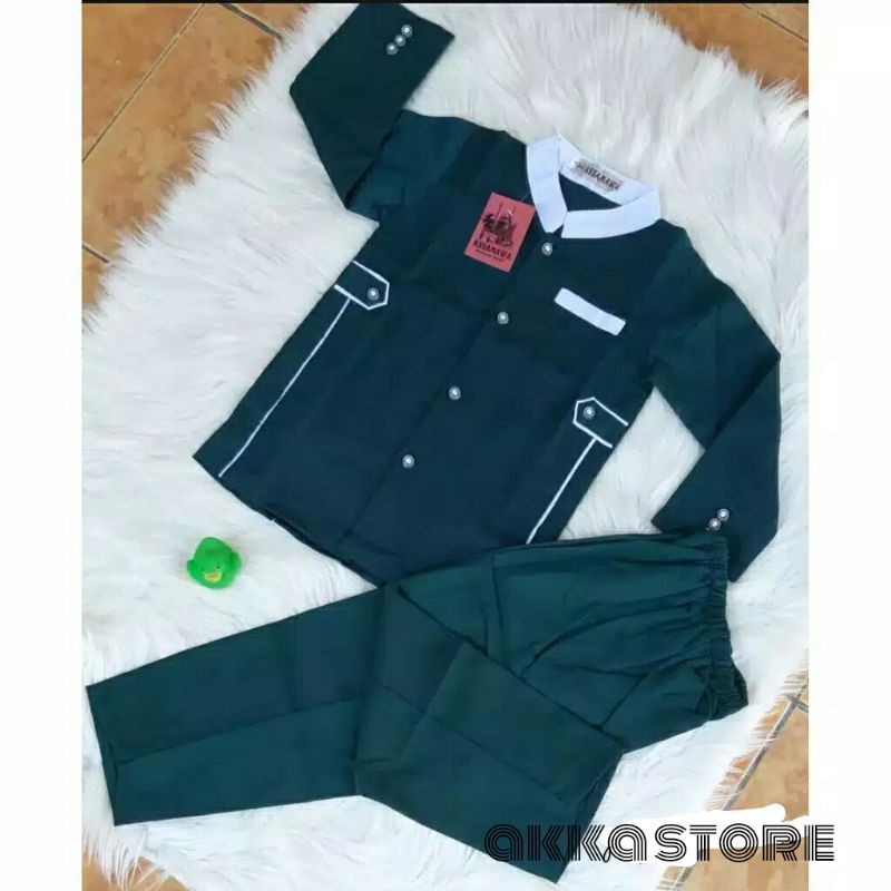 Baju koko anak Laki-Laki Baju muslim anak laki laki Setelan Baju koko anak usia 4th-3th