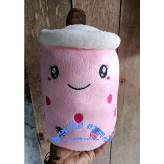 Boneka boba bubble milk tea size m