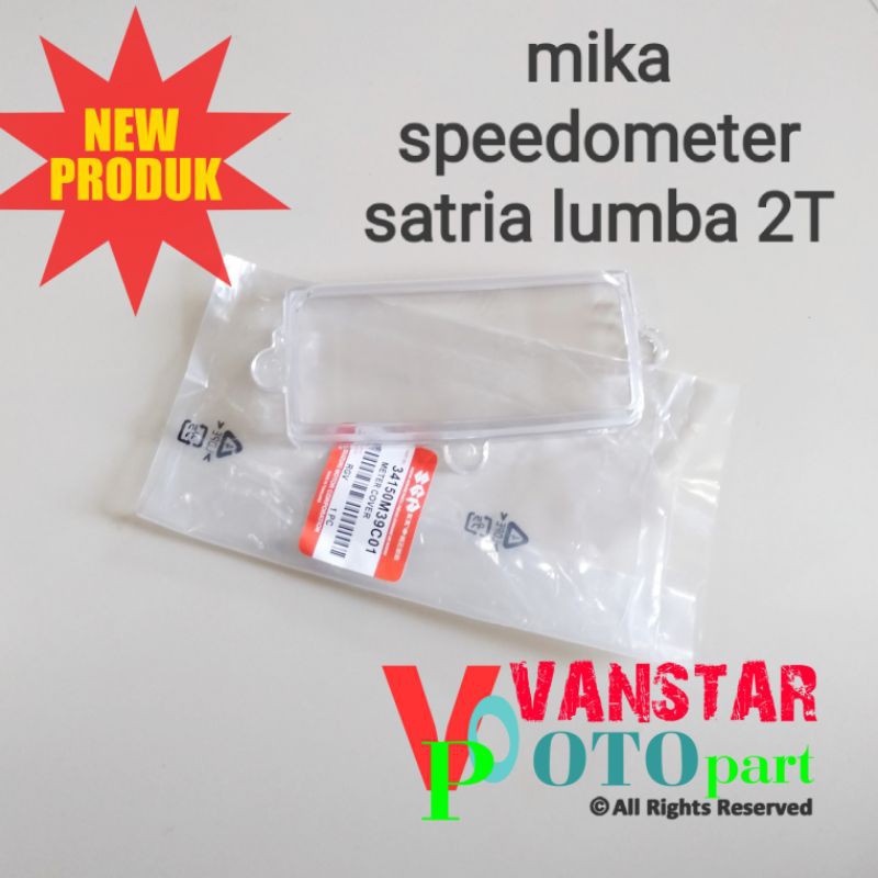 mika kaca spido speedometer satria lumba 2 tak 120 RU