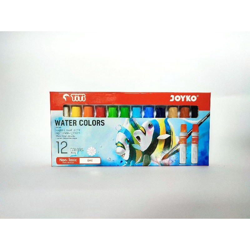 

Rad Cat Air 12 Warna Tube Joyko Water Colors 6 Ml