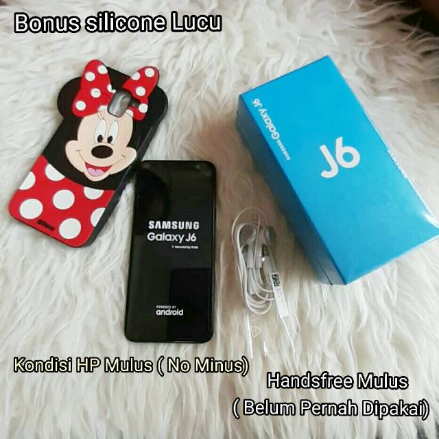 SAMSUNG J6 2018 SECOND MULUS 99% DIJAMIN BAGUS / J6 BEKAS MULUS