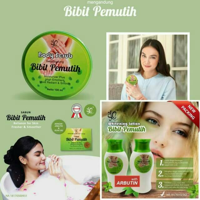 PAKET BIBIT PEMUTIH ( SABUN, LOTION &amp; BODY SCRUB ) BY SYB ORIGINAL