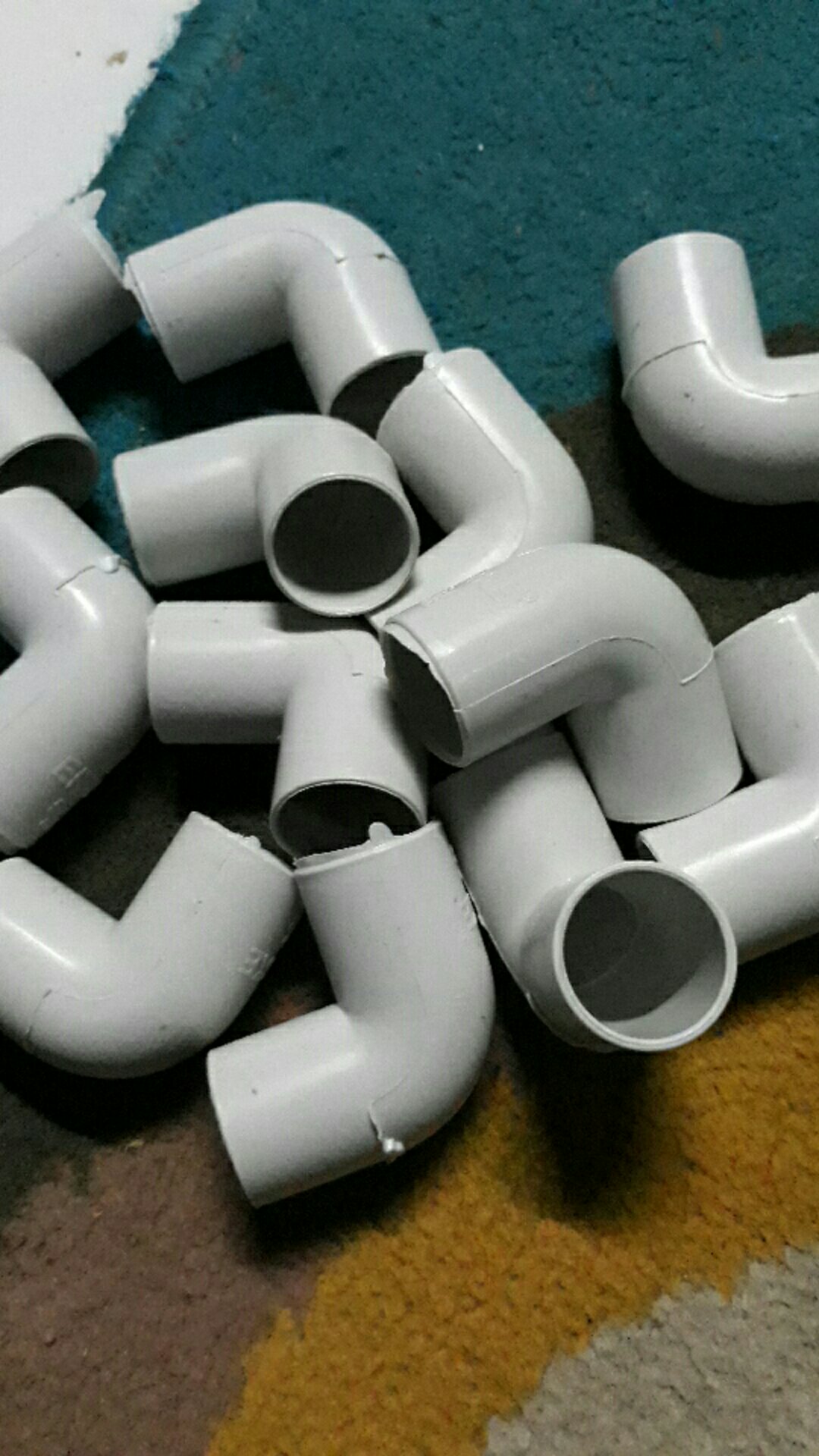 Elbow Pipa Listrik 5/8  Putih / Knee / Knie / El-bow  5/8 Putih