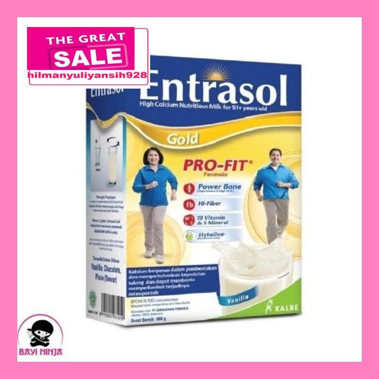 

02T4Dpsum Entrasol Gold Pro-Fit Vanila Box 600G / 600 G S30Ytd50