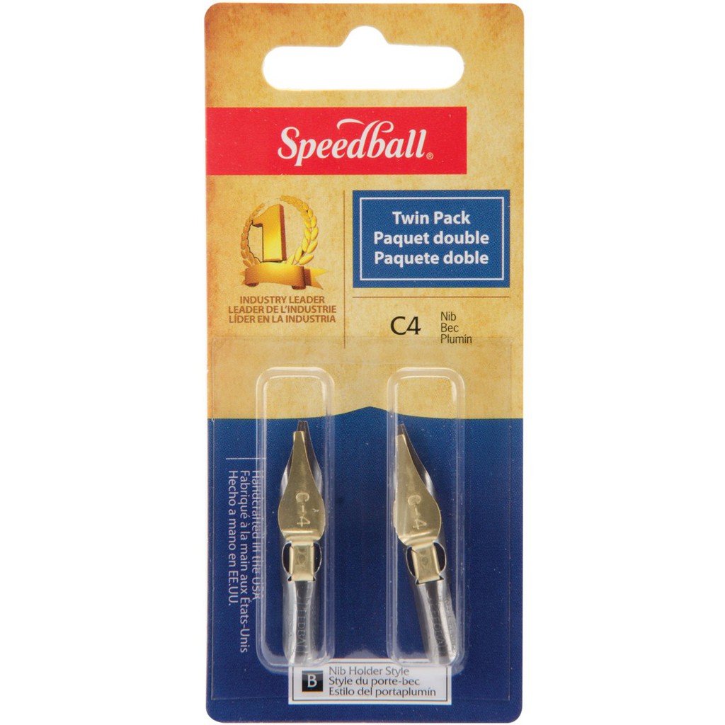 Speedball Art Products - C-4 Twin Pack Nibs