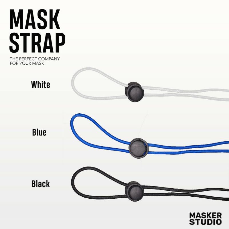 Strap Masker | Tali Konektor Masker Headloop Hijab by Masker Studio