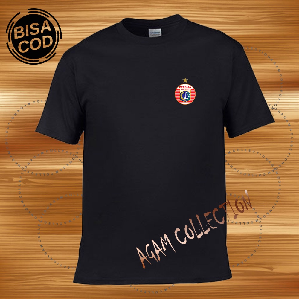 Agam Collection Baju Kaos Distro Logo FC 3 Text Printing Lengan Pendek  Premium Quality