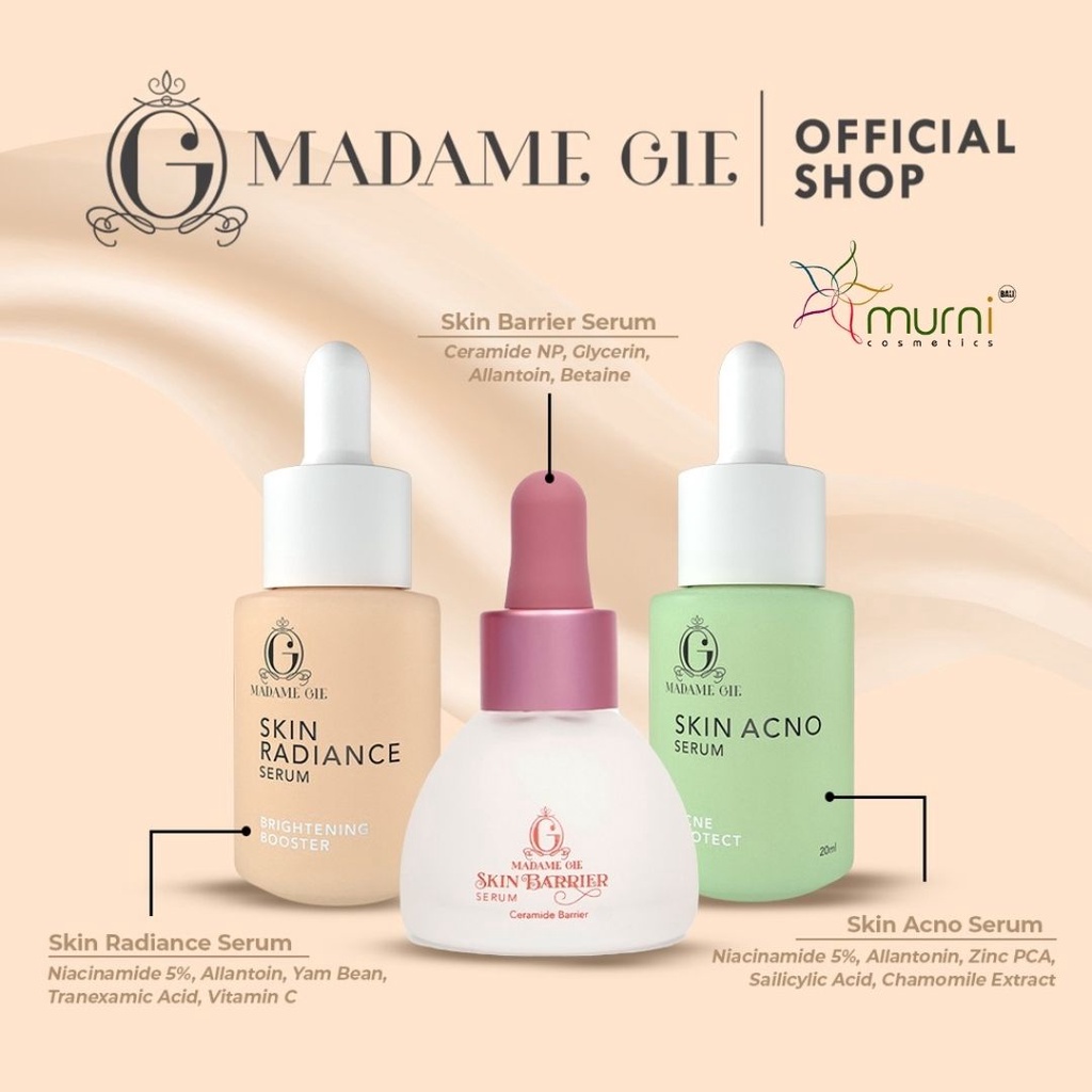 MADAME GIE SKIN RADIANCE , ACNO SERUM 20ML